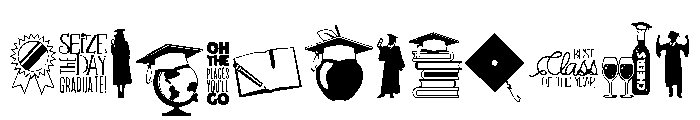 DB Seize the Day Graduate Font LOWERCASE