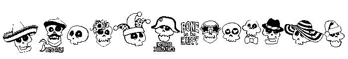 DB Skulltivating Too FONT