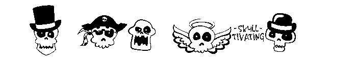 DB Skulltivating Font OTHER CHARS
