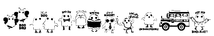 DB Something Ghostly Puns Font OTHER CHARS