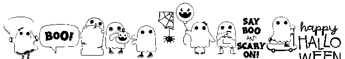 DB Something Ghostly Font OTHER CHARS