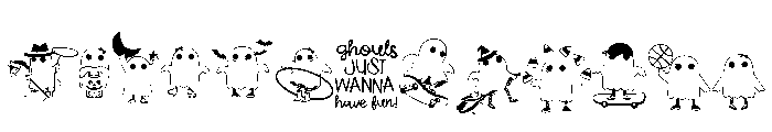 DB Something Ghostly FONT