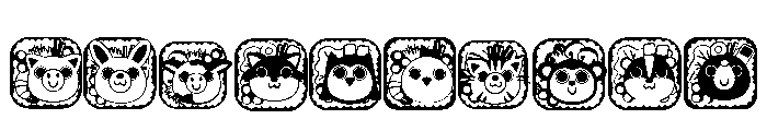 DB Soy Awesome Cuties Font OTHER CHARS