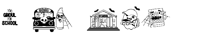 DB Spooky School Too Font OTHER CHARS