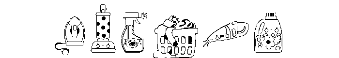 DB Spring Cleaning Font OTHER CHARS