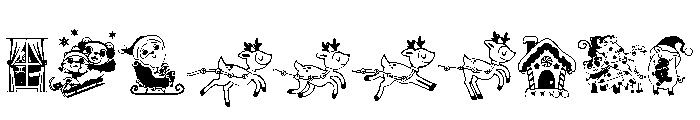 DB Storybook Christmas Font OTHER CHARS