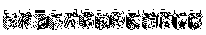 DB Summer Sips Font LOWERCASE
