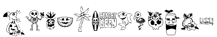 DB Summerween FONT