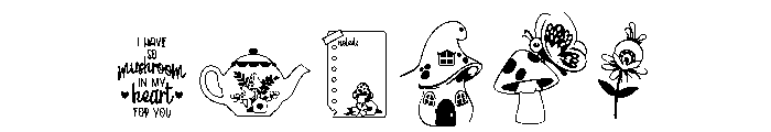 DB Toadstool Tales Font OTHER CHARS