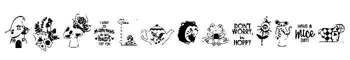 DB Toadstool Tales FONT