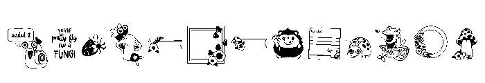 DB Toadstool Tales Font LOWERCASE