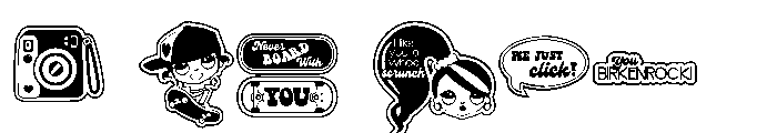 DB Visco Girl Love Font OTHER CHARS