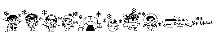 DB Warm Winter Font OTHER CHARS