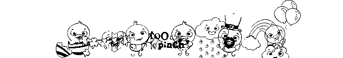 DB What's Quack-A-Lackin Lucky Font OTHER CHARS