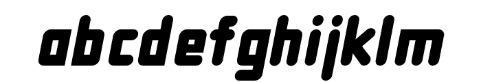 DBXLNightfever Italic Font LOWERCASE
