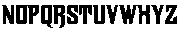 Dbacks Font UPPERCASE