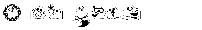 DB Summerween Boos Font OTHER CHARS