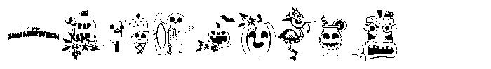 DB Summerween Regular Font OTHER CHARS