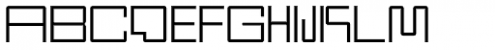DBL Cheque ExtraLight Font UPPERCASE