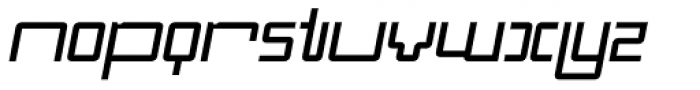 DBL Cheque Italic Font LOWERCASE