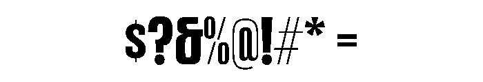 DBClaridaySans Bold Font OTHER CHARS