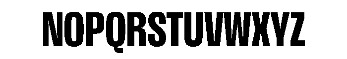 DBClaridaySans Bold Font UPPERCASE