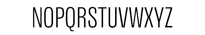 DBClaridaySans Light Font UPPERCASE