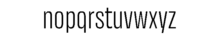 DBClaridaySans Light Font LOWERCASE