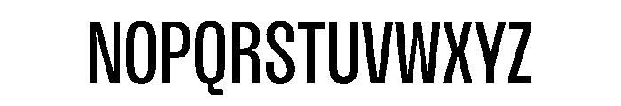 DBClaridaySans Medium Font UPPERCASE