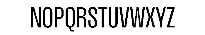 DBClaridaySans Regular Font UPPERCASE