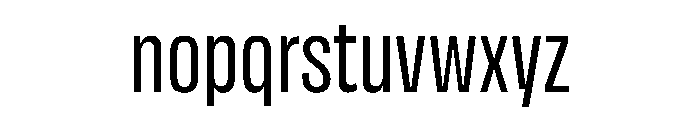 DBClaridaySans Regular Font LOWERCASE