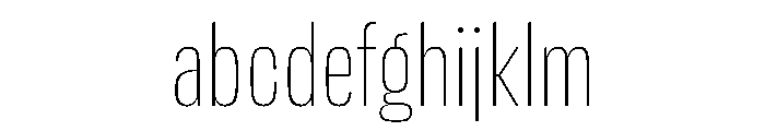 DBClaridaySans Thin FONT