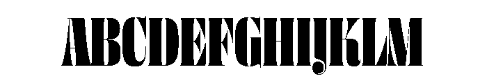 DBClaridaySerif Black Font UPPERCASE