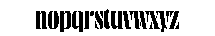 DBClaridaySerif Bold Font LOWERCASE