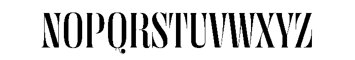 DBClaridaySerif Medium Font UPPERCASE