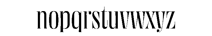 DBClaridaySerif Regular Font LOWERCASE