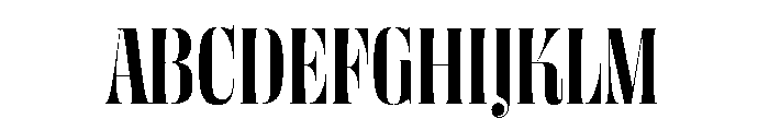 DBClaridaySerif Semibold Font UPPERCASE