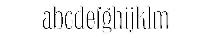 DBClaridaySerif Thin FONT