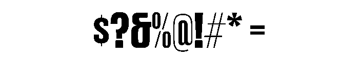 DBClaridaySlab Bold Font OTHER CHARS