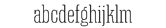 DBClaridaySlab Extralight FONT