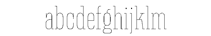 DBClaridaySlab Hairline FONT