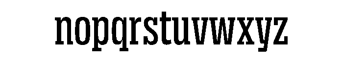 DBClaridaySlab Medium Font LOWERCASE