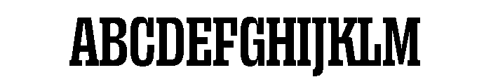 DBClaridaySlab Semibold Font UPPERCASE