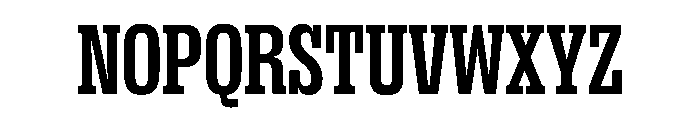DBClaridaySlab Semibold Font UPPERCASE
