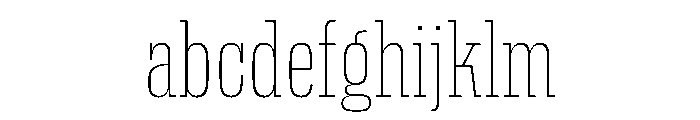 DBClaridaySlab Thin FONT