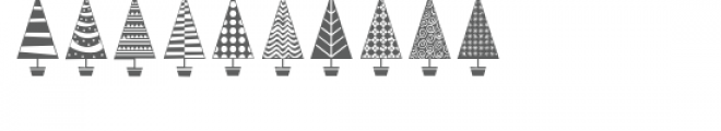 db christmas tree Font OTHER CHARS