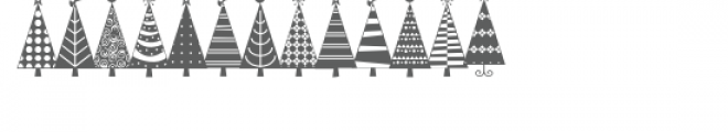 db christmas tree Font LOWERCASE