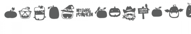 db pumpkin patch Font UPPERCASE