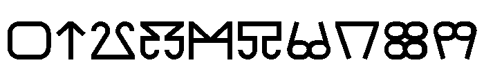 DCTESTRegular Font OTHER CHARS