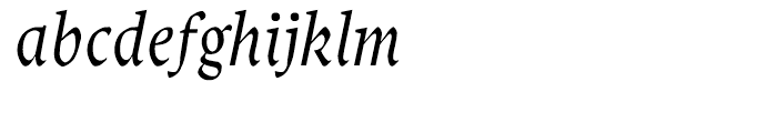 Dcennie JY Italic Font LOWERCASE